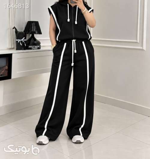وست و شلوار خفن پرطرفدار  مشکی 05 2026
